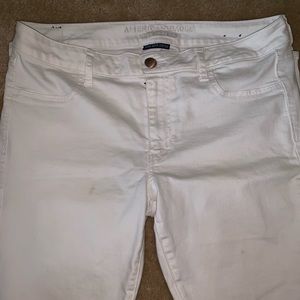 American Eagle White Jegging size 14L